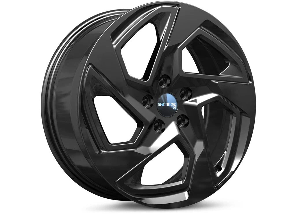 17x7 Gloss Black RTX Wheels SU01 for 5x114.3 (083375)