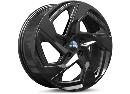 17x7 Gloss Black RTX Wheels SU01 for 5x114.3 (083375)