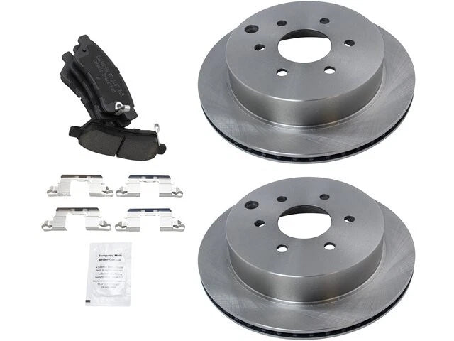 Brake Pad and Rotor Kit for Nissan Frontier (2005–2023) 65958QQSJ