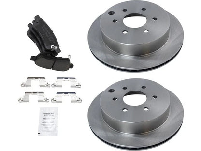 Brake Pad and Rotor Kit for Nissan Frontier (2005–2023) 65958QQSJ