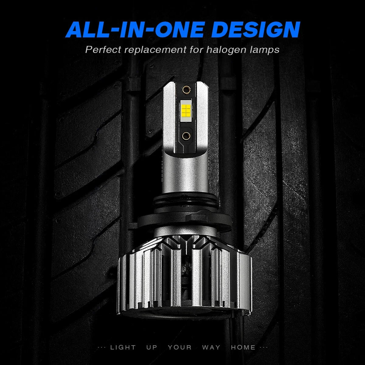 4X 9005 HB3 + 9006 HB4 LED Headlight Kit for Combo