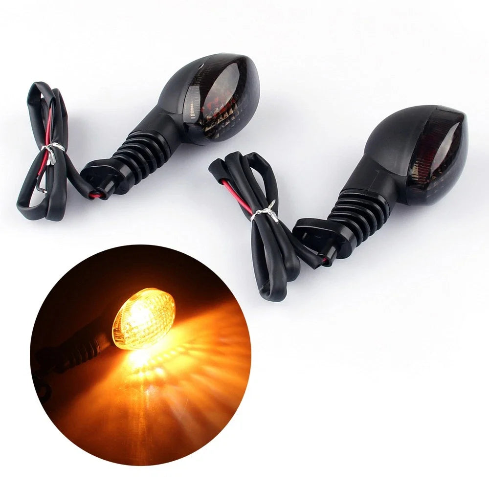 Turn Signal Blinkers for Kawasaki VN650 EX250R KLX250 MT-03 (2006–2023)
