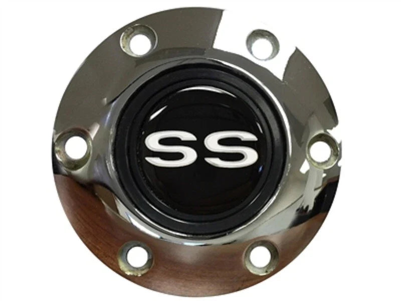 Horn Button 6 Hole Chrome Steering Wheel for Chevrolet SS (2014–2017)