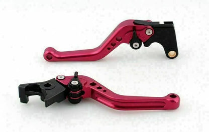 Short Brake Clutch Levers for Aprilia Tuono V4R (2011–2014) Red T9
