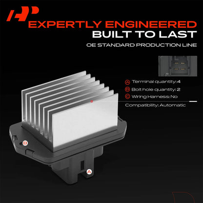 HVAC Blower Motor Resistor for Mitsubishi Eclipse Endeavor (2006–2012) 7802A028, 984-527