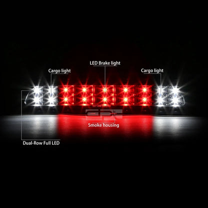 2X Tinted LED Third Tail Brake Light for Tundra (2007–2018)