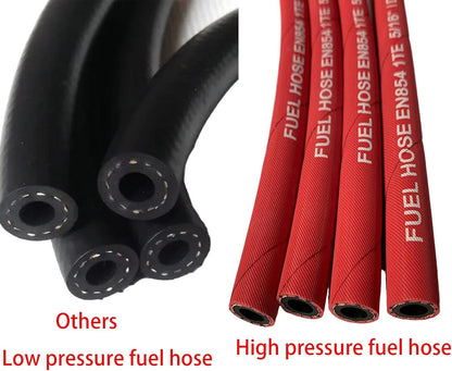 5FT Fuel Line Hose 5AN 5/16" High Pressure for Automotive Applications