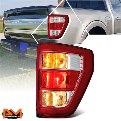 Chrome Tail Light Assembly Brake Lamp for Ford F-150 (2021–2023)