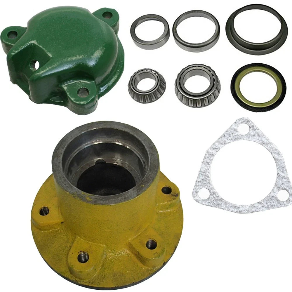 Wheel Bearing Hub Cap Gasket Kit for John Deere (Replaces A1555R)