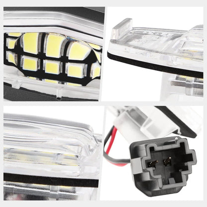 Set of 2 LED License Plate Lights for Acura ILX RDX, Honda Accord (2013–2018)