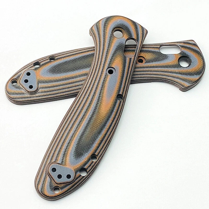 2PC G10/Micarta Scales Handle Patch for Benchmade Griptilian 551