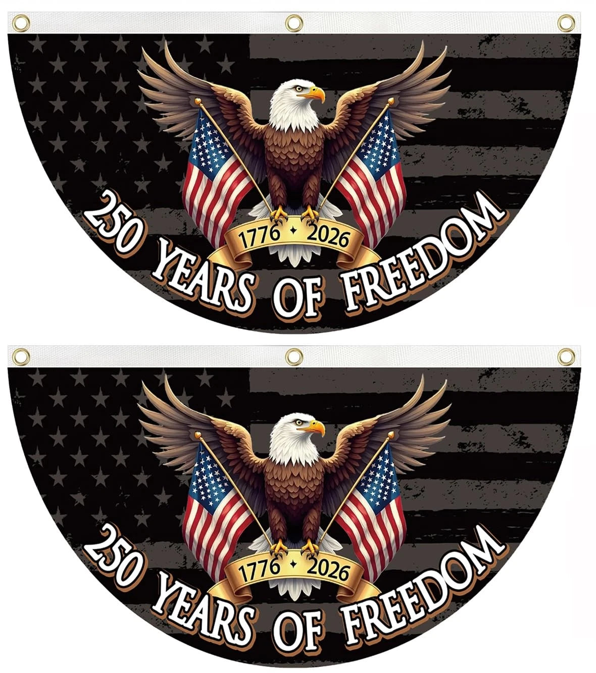 250th Anniversary Freedom Bunting Flag for USA (2026)