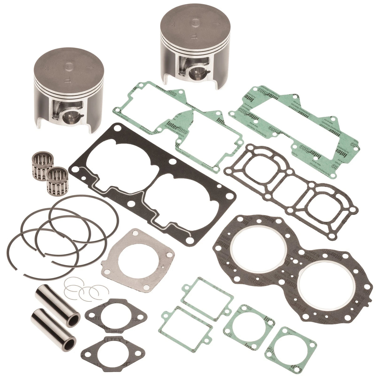 Top End Rebuild Piston Kit for Yamaha WaveRunner 650 VXR LX Superjet (STD 77MM) 112-22-023-K