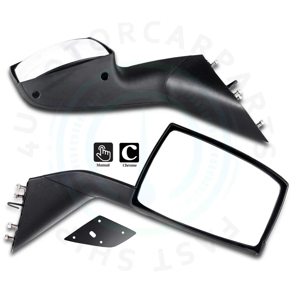 Set of 2 Side Mirrors for Volvo VNL Truck (2004–2016)