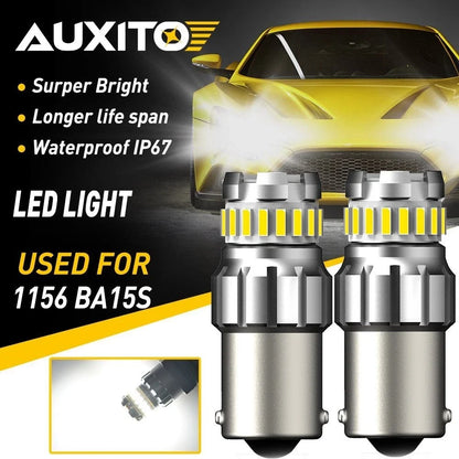 2X P21W 1156 7506 6000K LED Reverse Backup Lights for XC (Year Range)