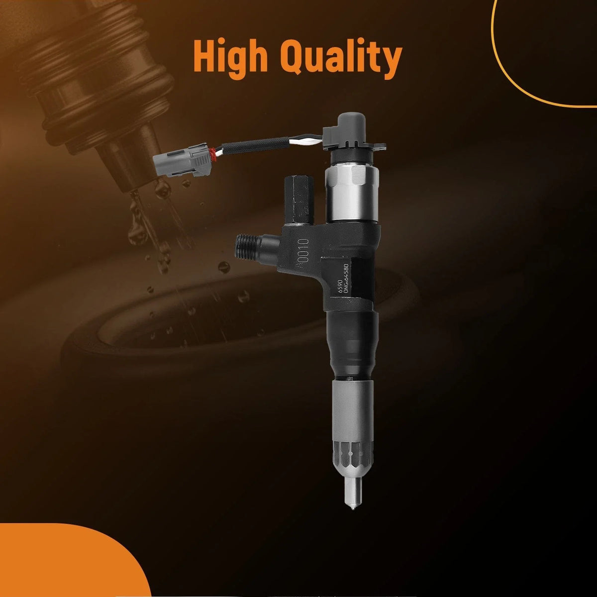 High Pressure Injector for Hino J08E SK350-8 SK200-8 (1984–2018) 23670-E0010
