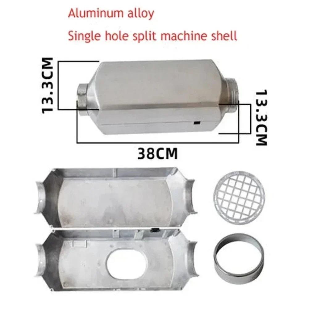 Parking Heater Shell for - Aluminum Alloy, Single Hole, Four Hole