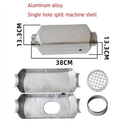 Parking Heater Shell for - Aluminum Alloy, Single Hole, Four Hole
