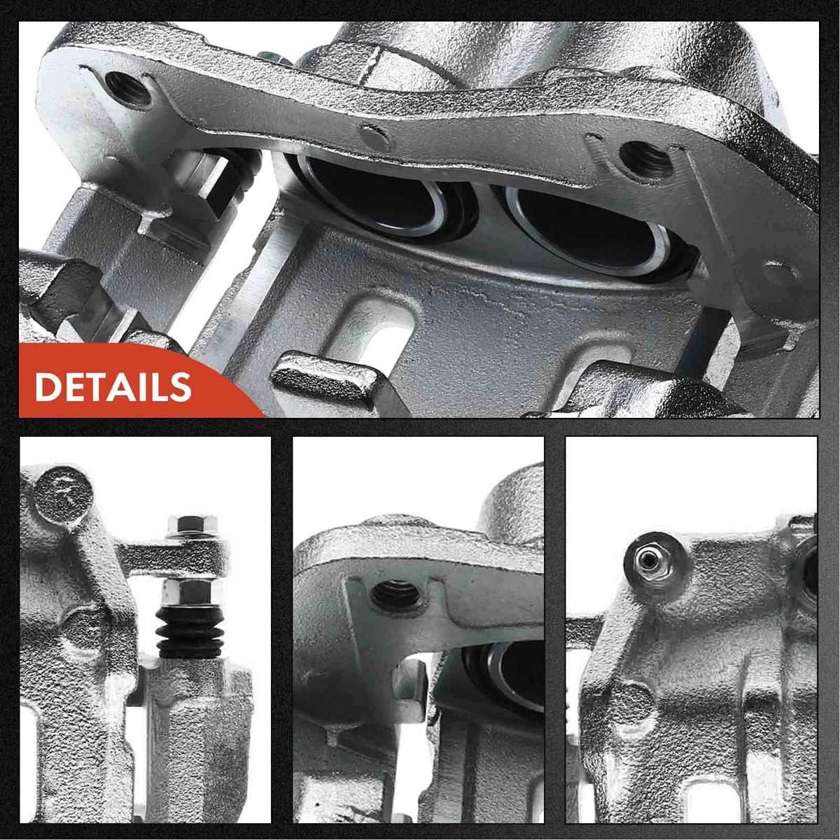 Set of 12 Ceramic Brake Pads and Calipers for Suzuki XL-7 (2007–2009)