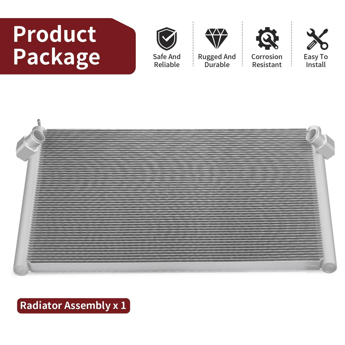 Radiator Assembly for Polaris RZR Pro R S 4 Turbo R (2022–2025) #1241322