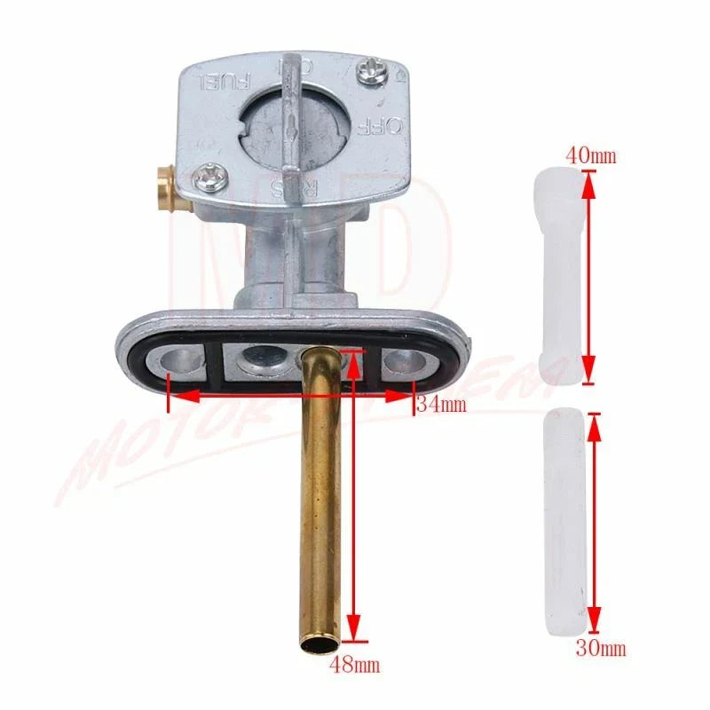 Petcock Fuel Tank Valve Assembly for Yamaha Bear Tracker 250 (1999–2004)