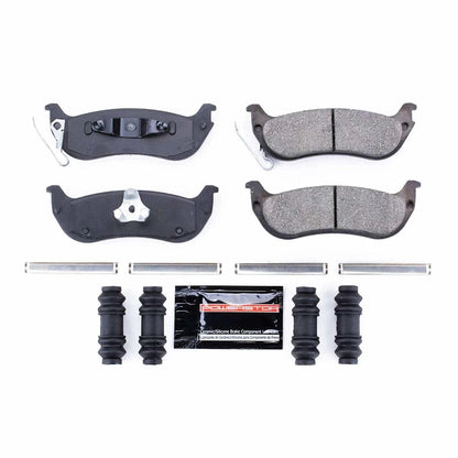 2X Z23-998 Brake Pad Set Rear for Chrysler Pacifica (2004–2008)