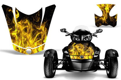 Graphic Decals Stickers for CanAm Spyder RS (2013–2019)