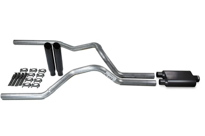 Dual Exhaust Kit for Ford F-150 (2004–2014) 2.5" Chrome Muffler
