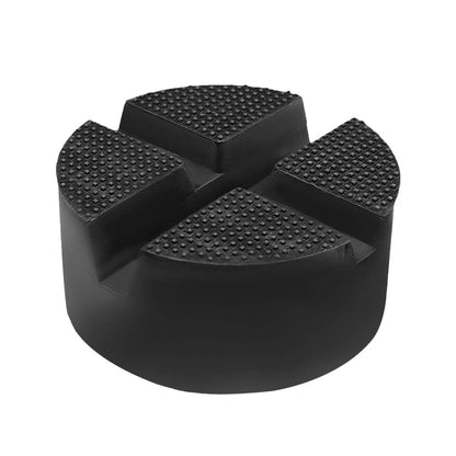 Rubber Cross Slotted Jack Stand Pad for Disk Frame Rail Protector (1PC)