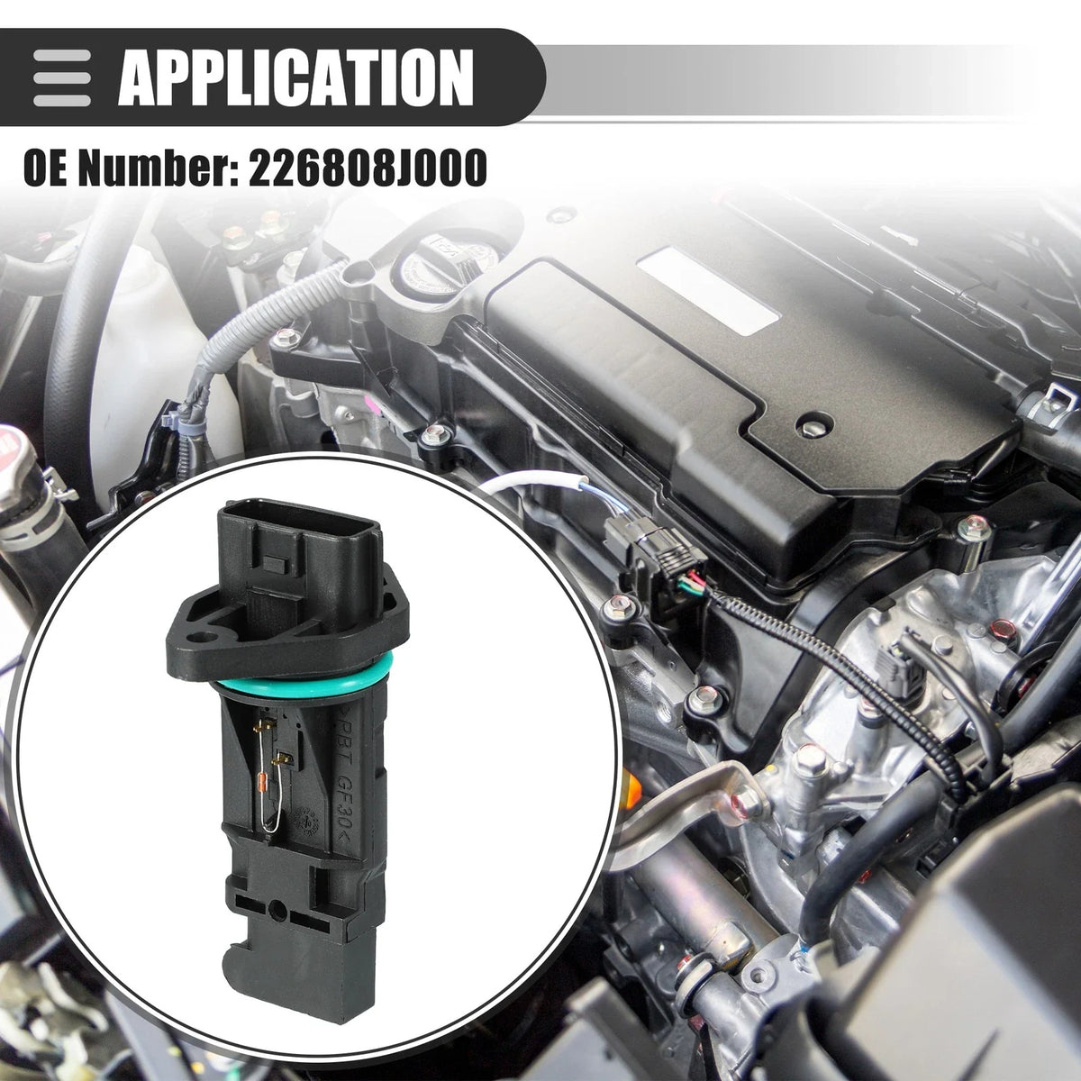 Air Flow Sensor Meter for Nissan Sentra (2002–2004) No. 226808J000