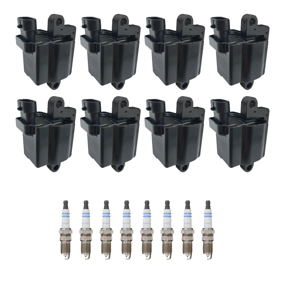 Set of 8 Ignition Coils & Spark Plugs for Chevrolet Tahoe V8