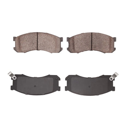 Set of 4 Disc Brake Pads for Mazda MPV (1990–1991) ALX-PAU-DF-4000-0428-00-CLA1