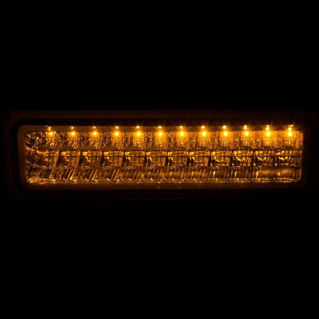 ANZO Parking Lights for GMC K3500 (1988–2000) LED Chrome TLX-anz511048-CL360A89