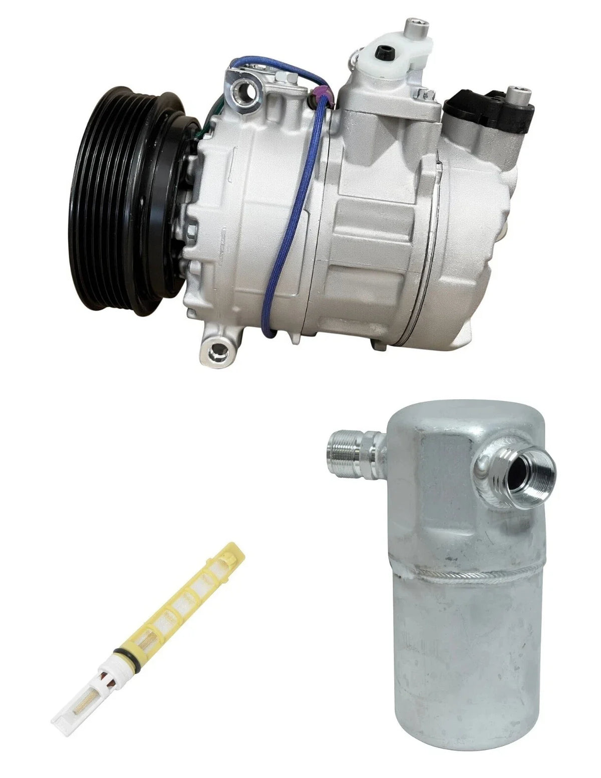 A C Compressor Kit Replacement for Audi S6 4.2L (2001–2002)