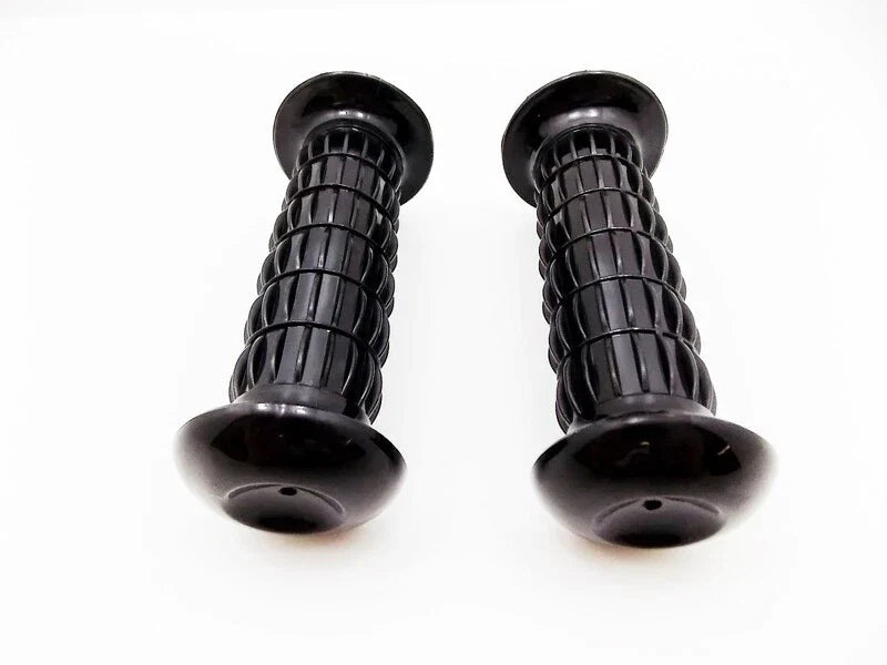 Black Hand Grip Set for Kawasaki F6 (1971-1973) - Left & Right Pair