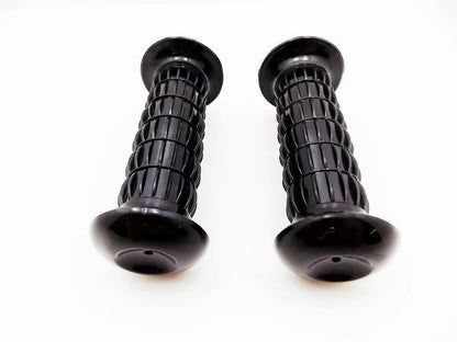 Black Hand Grip Set for Kawasaki F6 (1971-1973) - Left & Right Pair