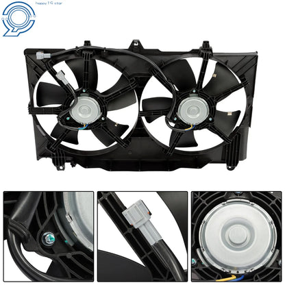 Dual Radiator Cooling Fan Assembly for Nissan 350Z, Infiniti G35 (2003–2006)