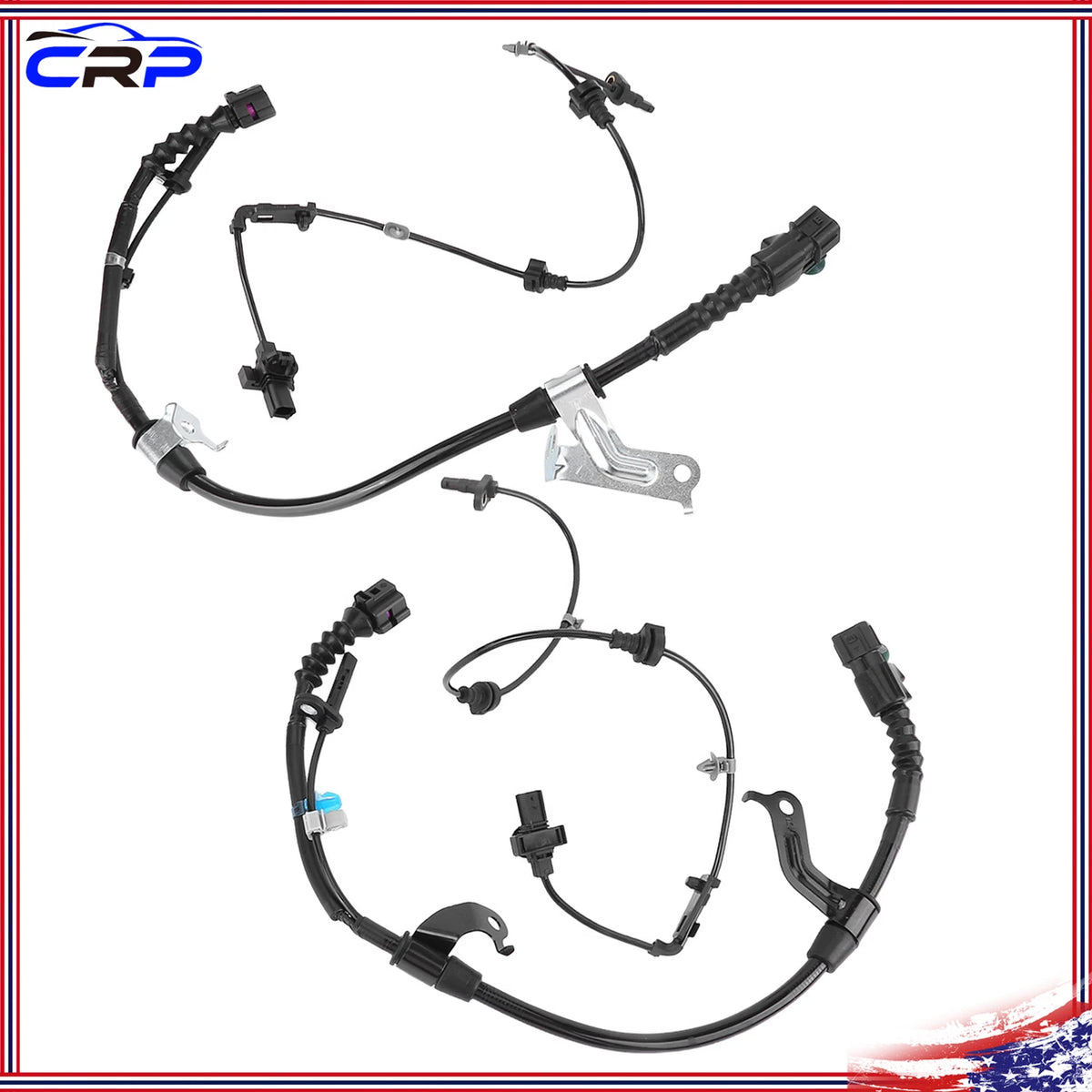 4Pcs ABS Wheel Speed Sensors 57455-TBA-A03 for Civic (2010–2014)