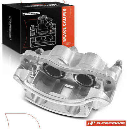 A-Premium Left Brake Caliper with Bracket for Mercedes-Benz Sprinter (2004–2006) 5127483AA, 5127820AA, 5135915AA, 18-B4977
