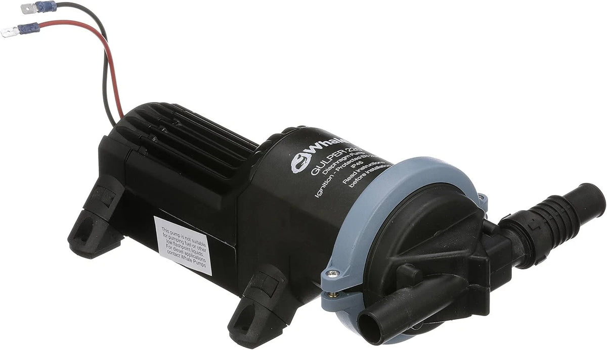 Whale Gulper 220 Waste Water Pump for Caravan Motorhome Campervan (12V)
