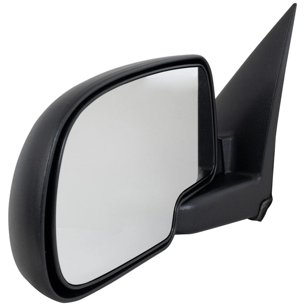 Set of 2 Mirrors for Chevrolet Silverado 1500 (1999–2006) Black Manual Glass