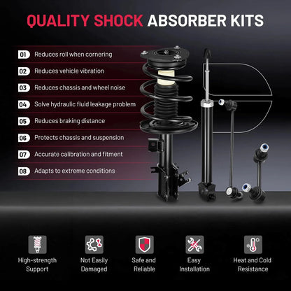 Front and Rear Suspension Kit for Nissan Altima 3.5L (2007–2013)