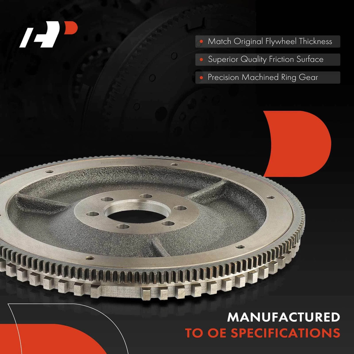 Clutch Flywheel for Jeep XJ Cherokee Comanche Wrangler (1987–1990) NFW2006, 167004, 50-1004, LFW194