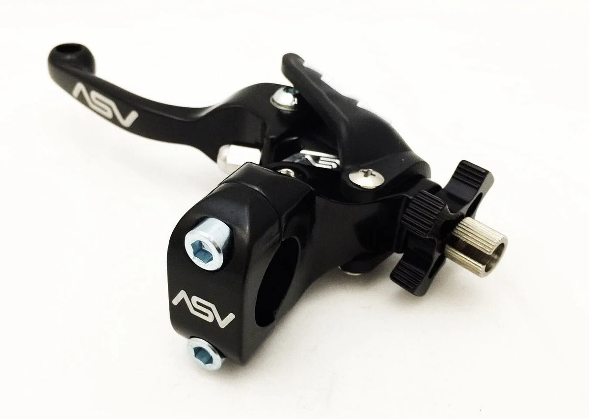 ASV Unbreakable F3 Black Shorty Clutch Brake Levers Dust Covers for DRZ 110, 125 (2000–2023)