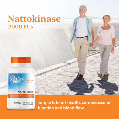 Nattokinase 270 Count for Doctor's Best (Pack of 1)