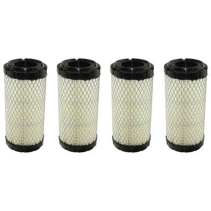 Set of 4 Outer Air Filters for Club Car (Fits 102558201)
