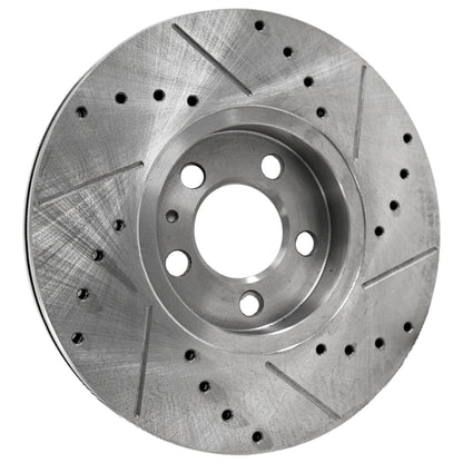 Set of 4 Brake Disc Rotors for VW Beetle Jetta Golf (1999–2002)