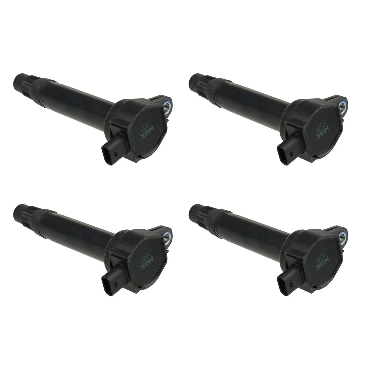 Set of 4 NGK Pencil Type Ignition Coils for Chrysler Dodge Jeep