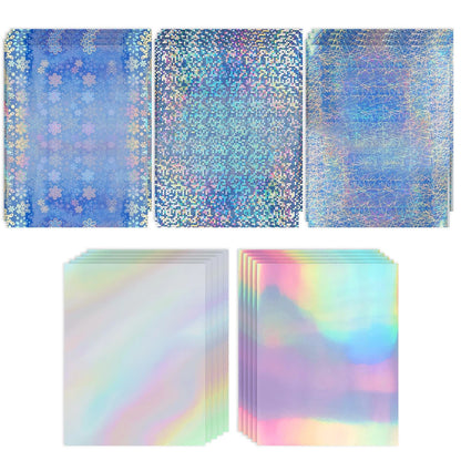 Koala Printable Holographic Vinyl Sticker Paper for Inkjet (No Part Numbers)