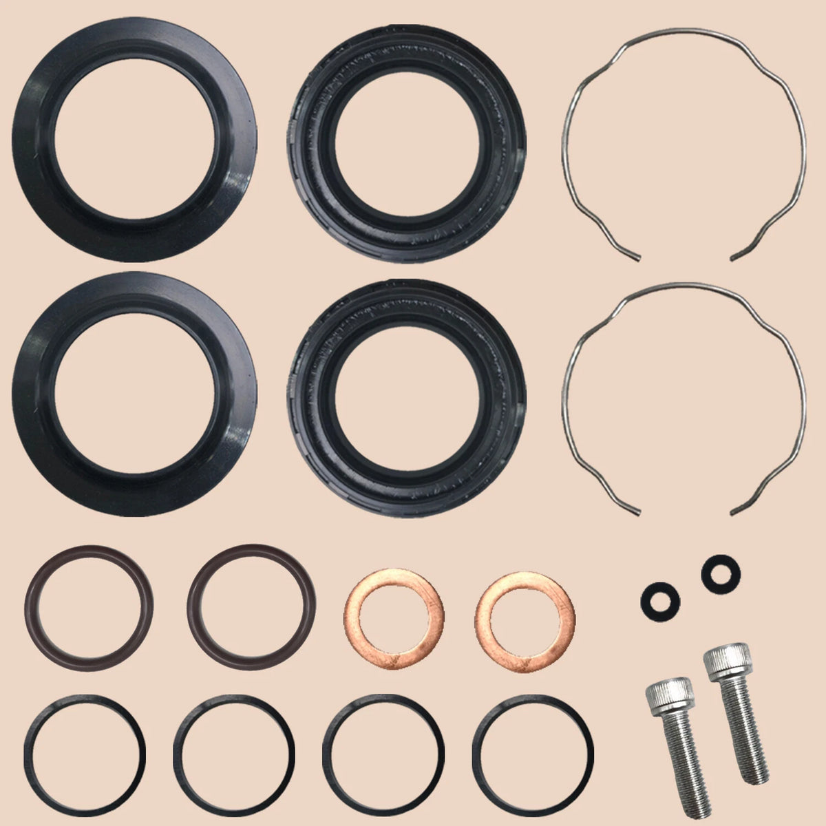 39mm Fork Seals Rebuild Kit for Harley-Davidson Sportster 883 1200 (1988–2015) 495607